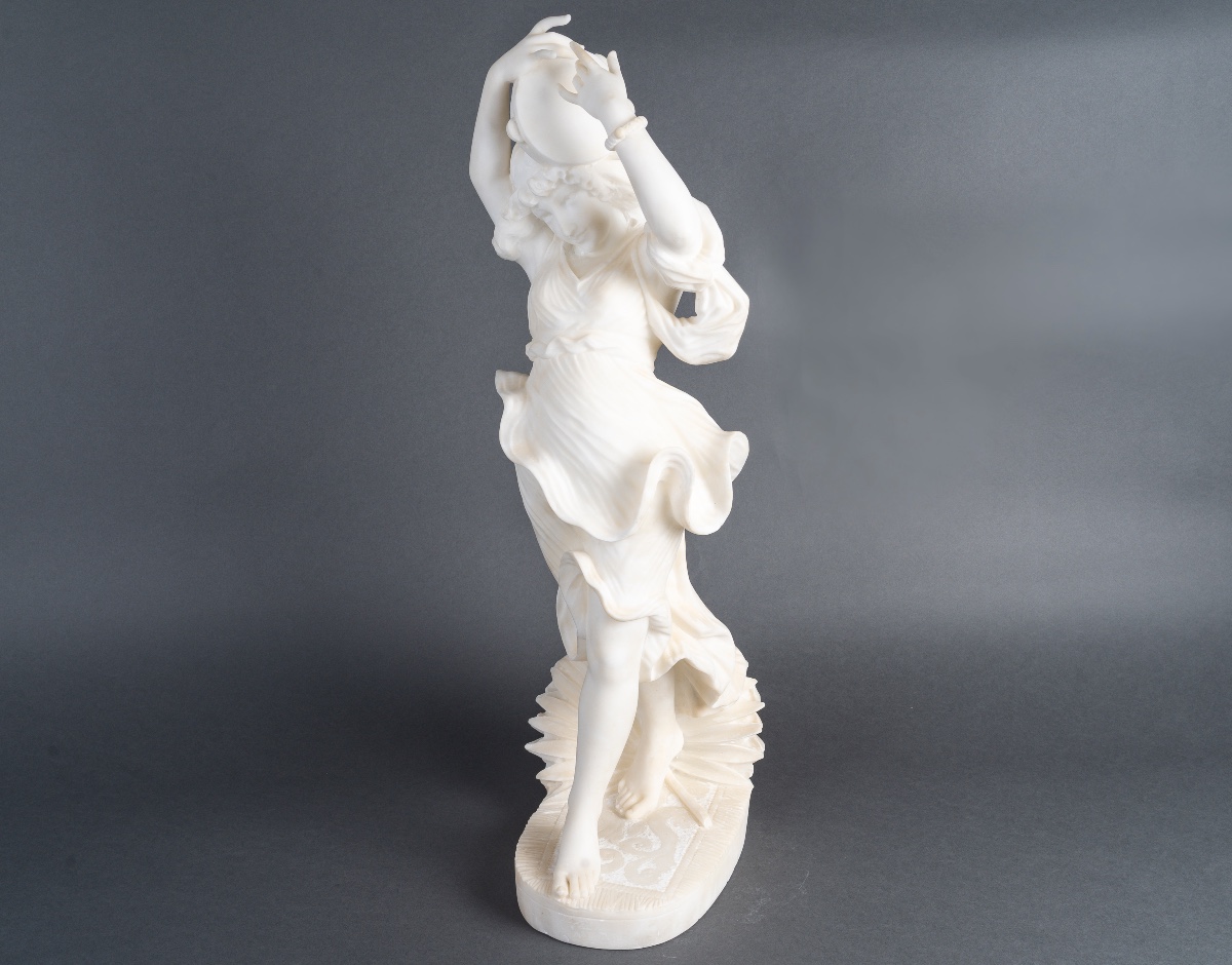 Sculpture en albâtre MARCHI G., XIXe siècle — 2