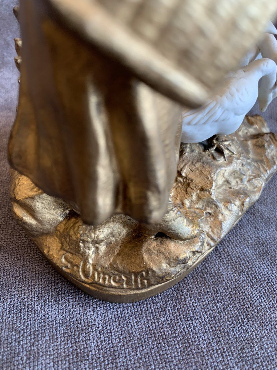 Figurine petite fille aux Oies — 6