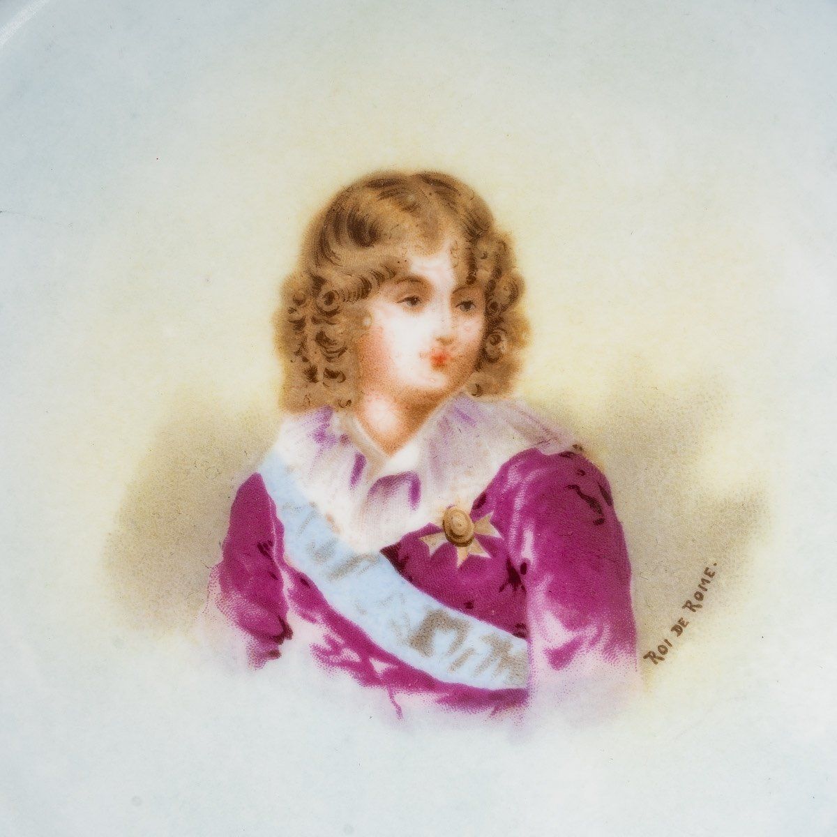 Série d'Assiettes en porcelaine bleu et blanc fin du XIXe siècle — 8