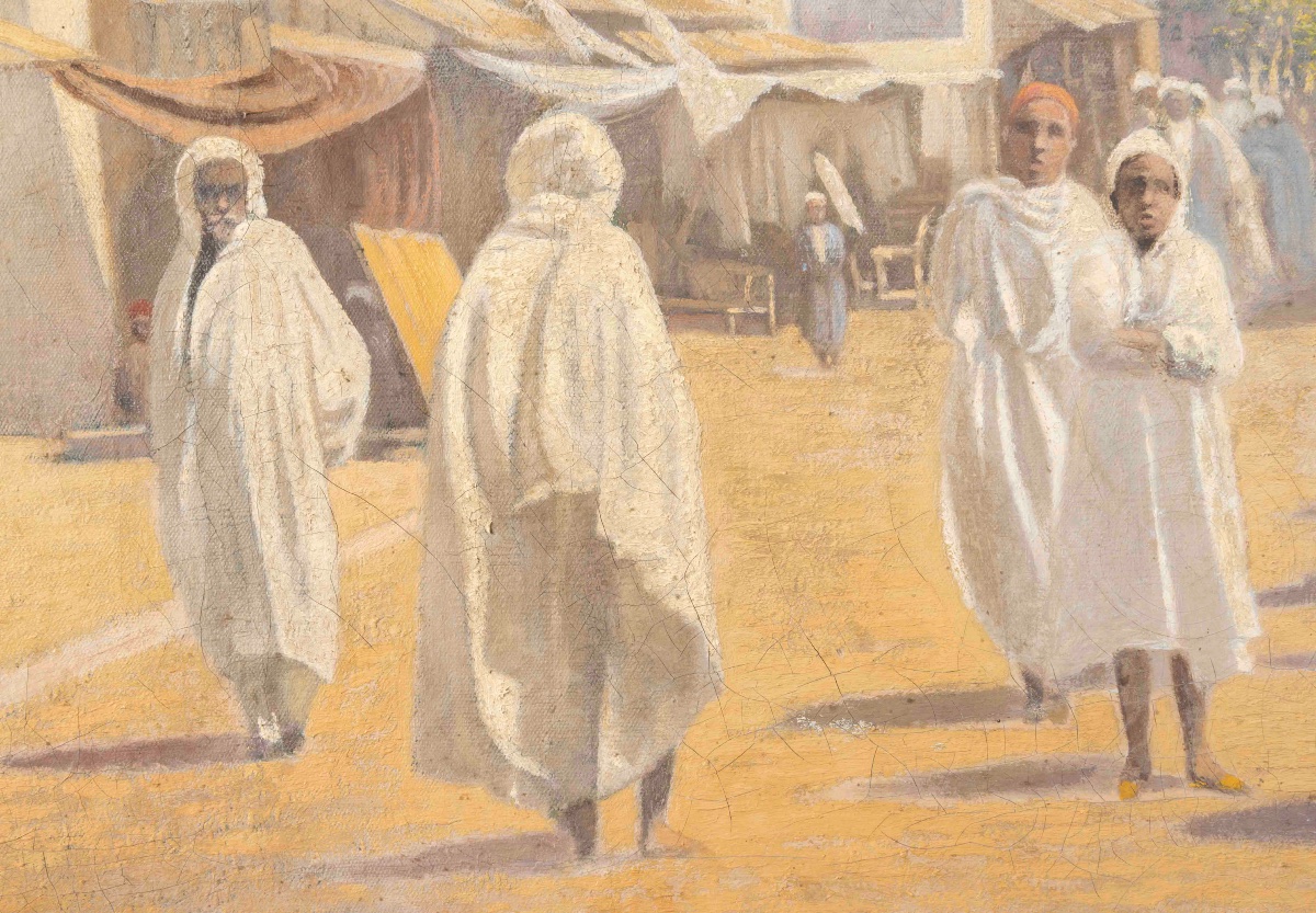 Un tableau orientaliste, le Kairouan, 1900 — 9