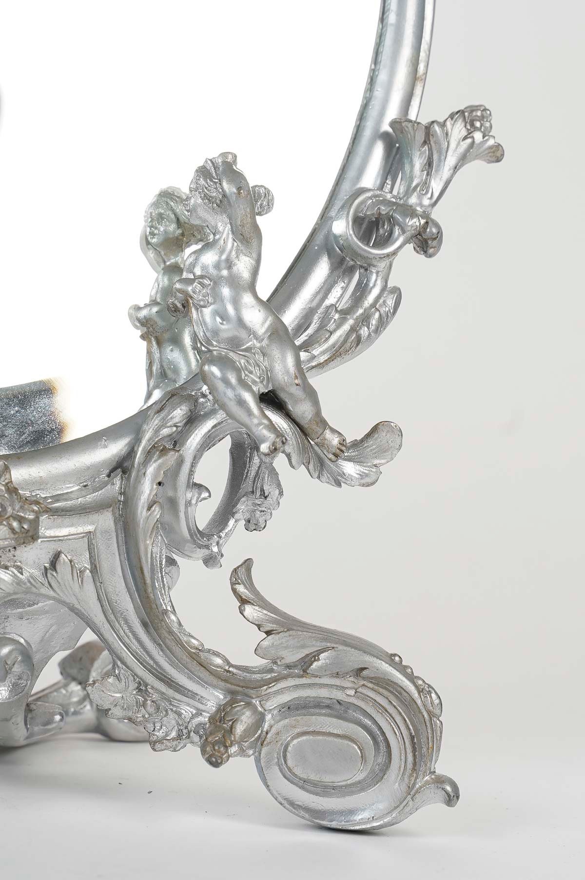 Une belle paire de miroirs de table fin du XIXe siècle — 6