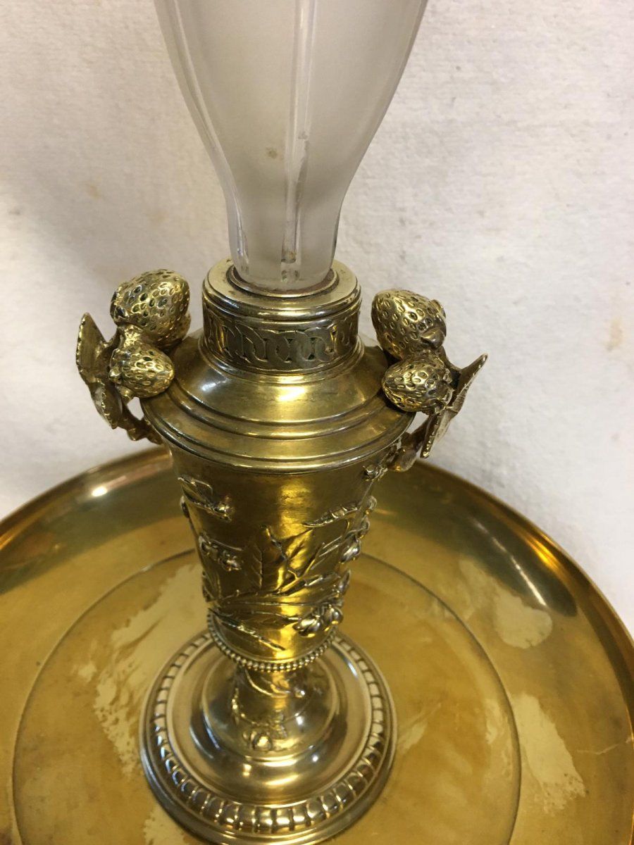 Coupe Soliflore en bronze Napoléon III — 3