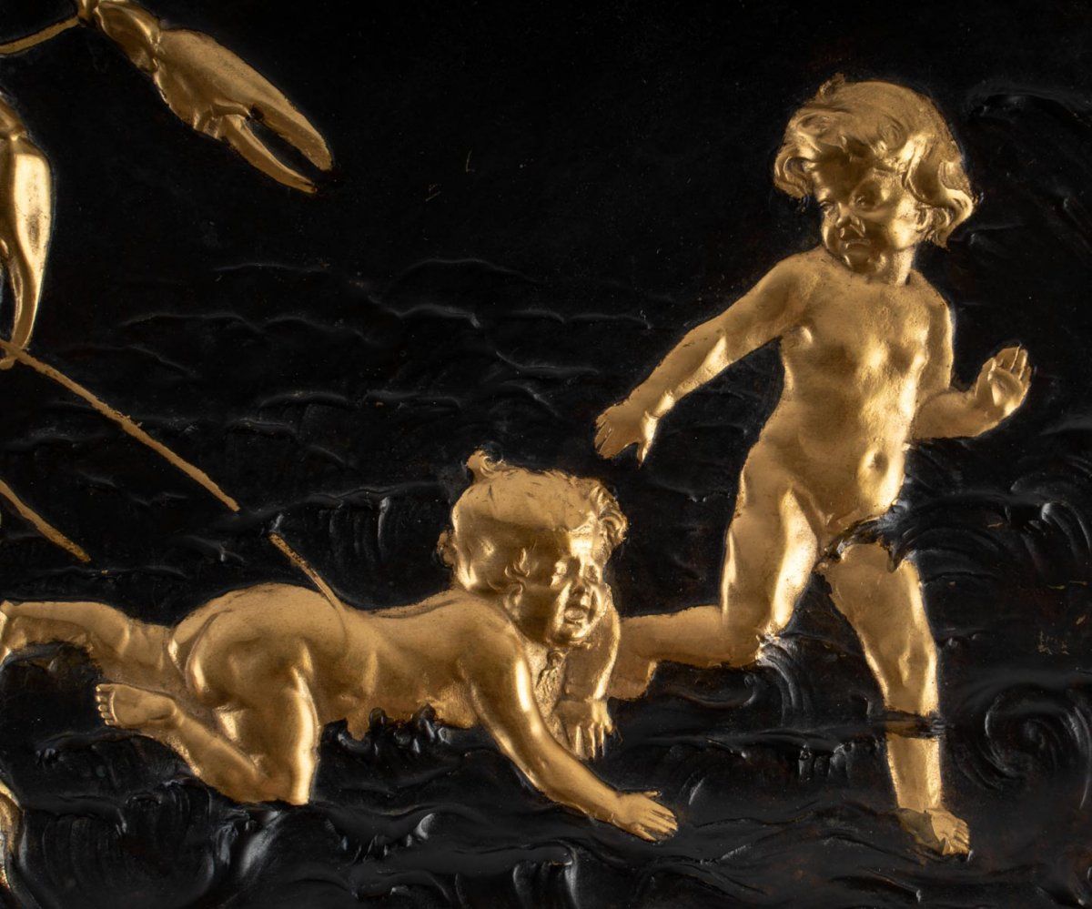 Un Vide Poche en bronze Double Patine — 6