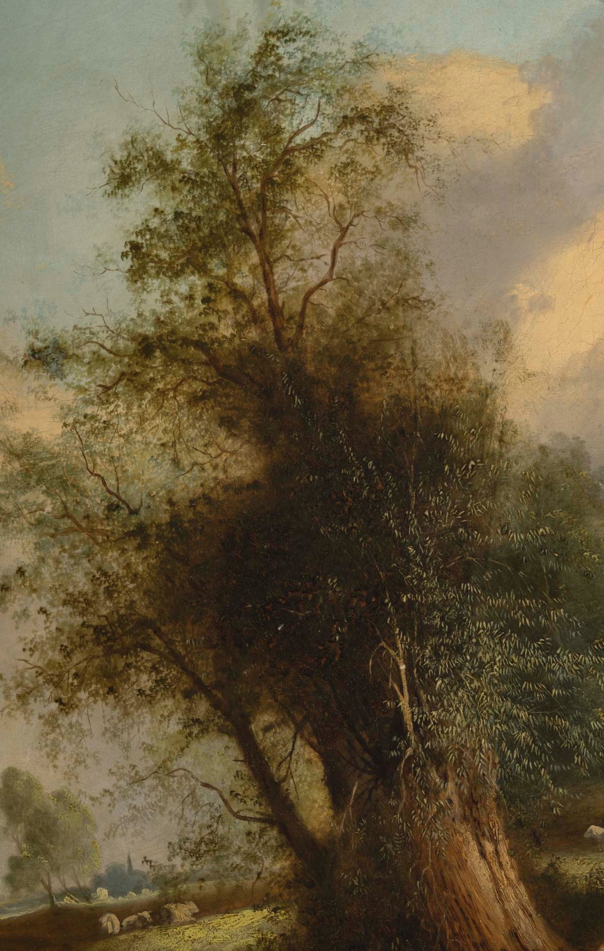 École flamande une paire de tableaux huile sur toile, XIXe siècle — 21