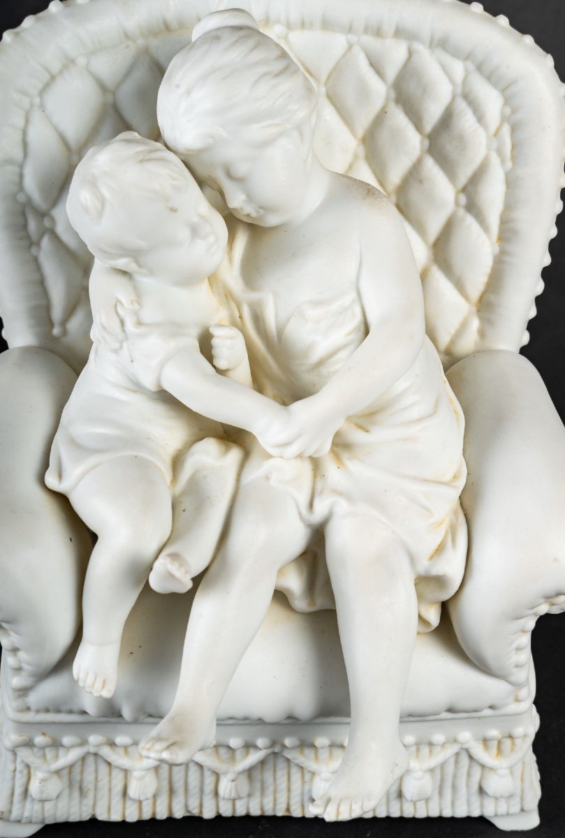 Miniature Nid en biscuit fin du XIXe siècle — 9