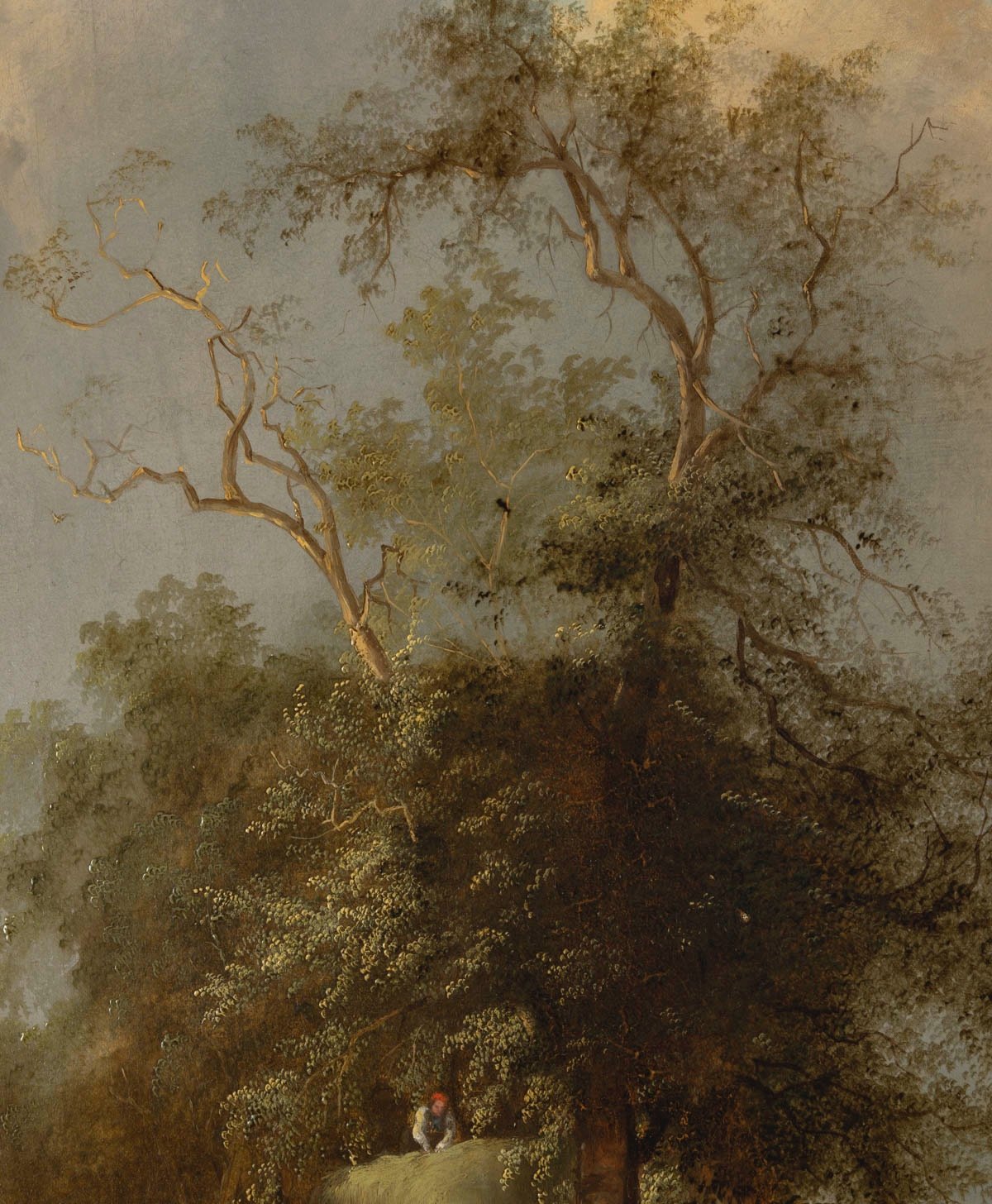 École flamande une paire de tableaux huile sur toile, XIXe siècle — 16