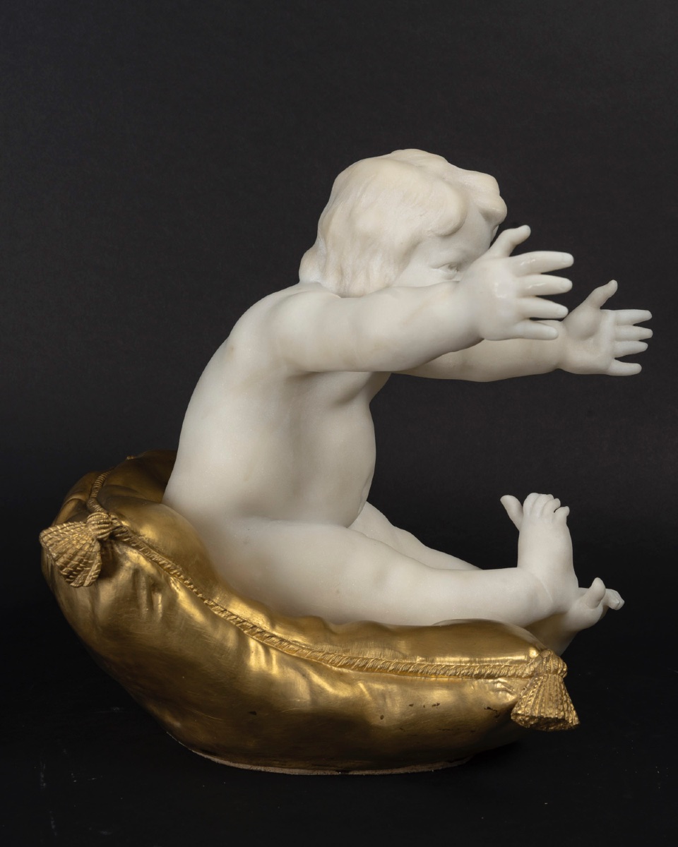 Sculpture en marbre Affortunato GORY (1895 - 1925) — 7