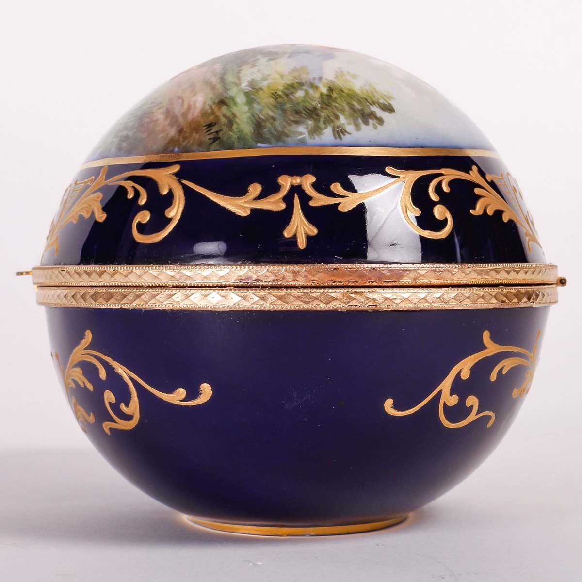 Coffret à bijoux en porcelaine de Limoges — 9