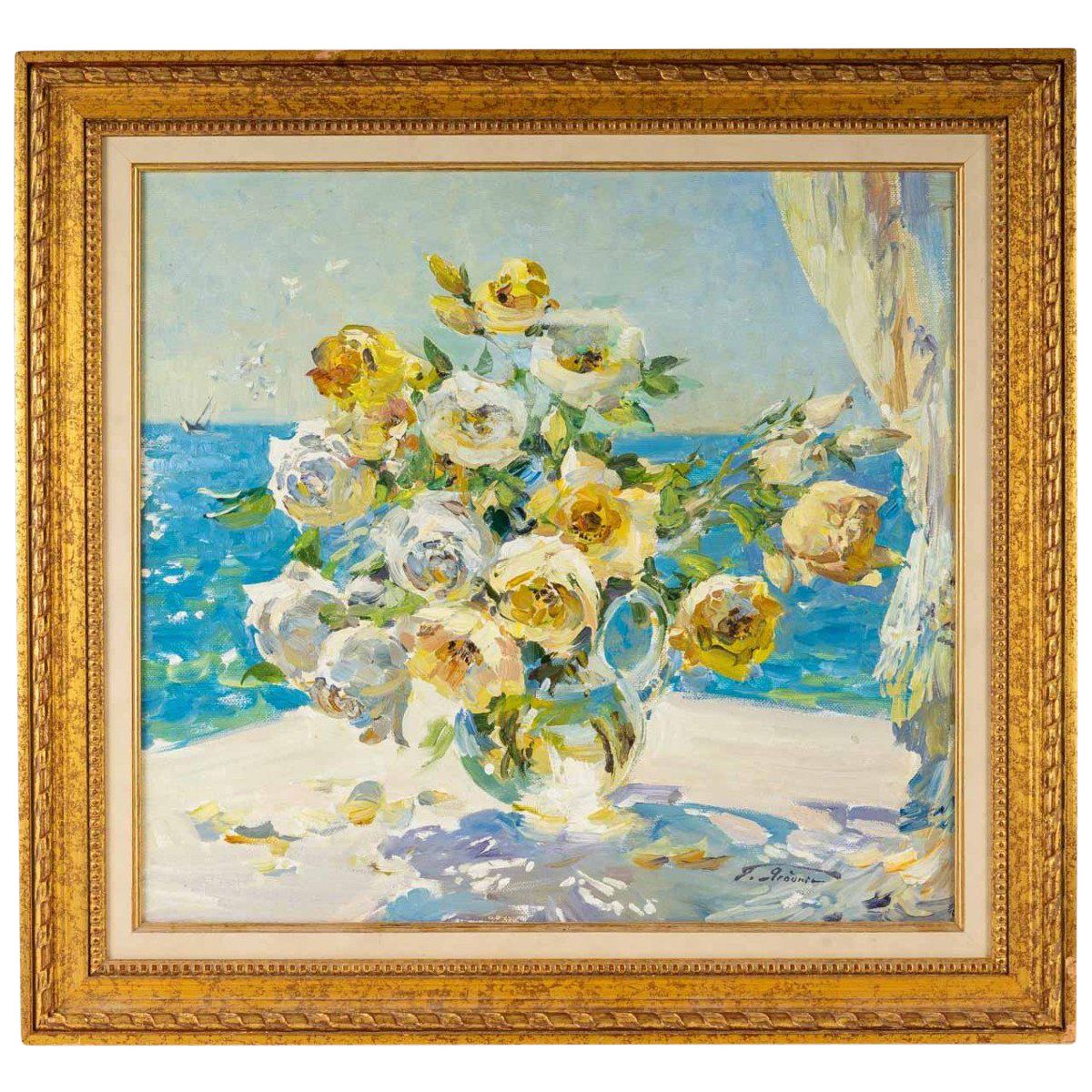 Huile sur toile Russe XXe siècle — 2
