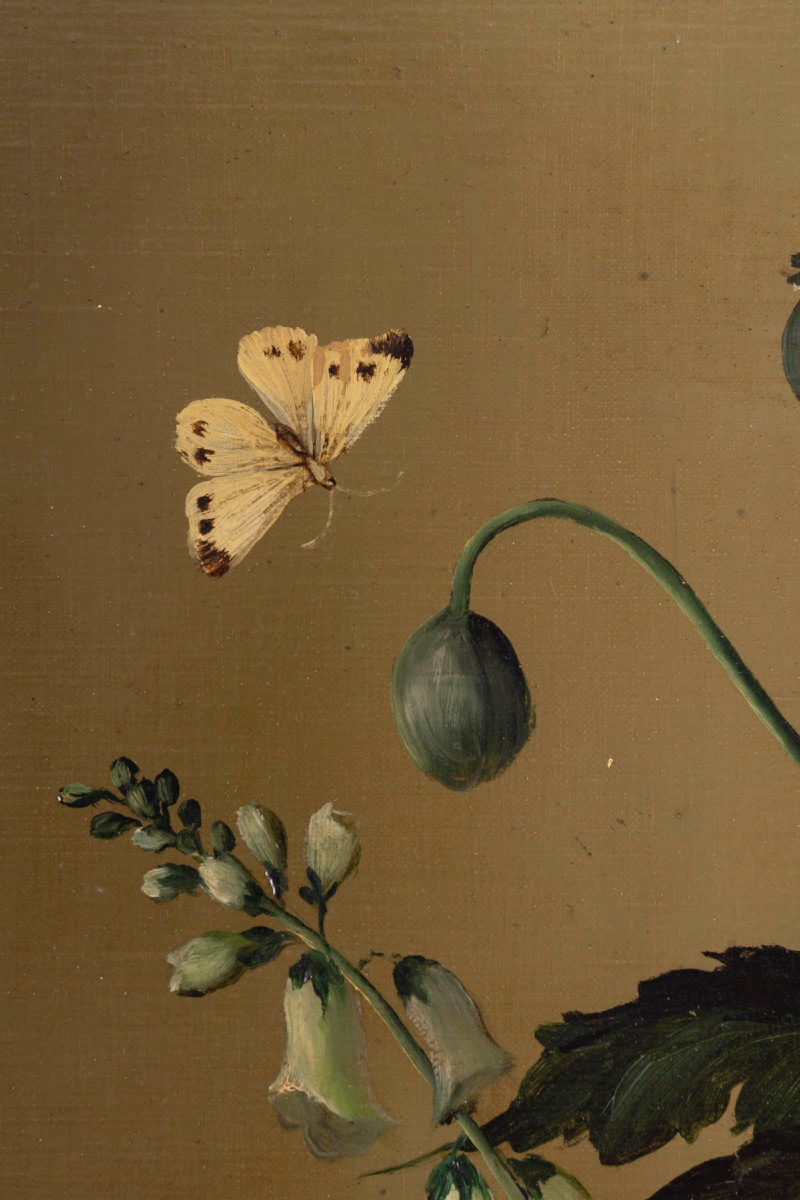 Une huile sur toile composition florale, fin du XIXe siècle — 12