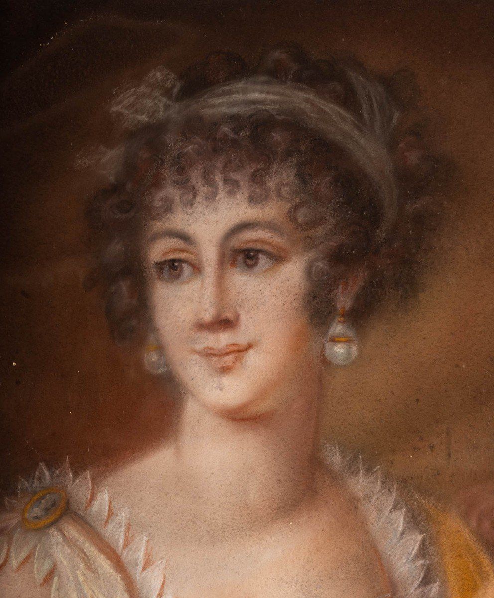 Pastel portrait d'une Elegante — 6