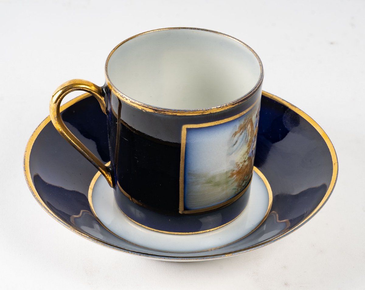 Service à Café en porcelaine dans le Goût de Sèvres — 8