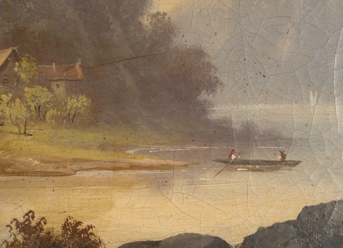 Un paysage de forêt, Josefine Griefenburg, XIXe siècle — 7