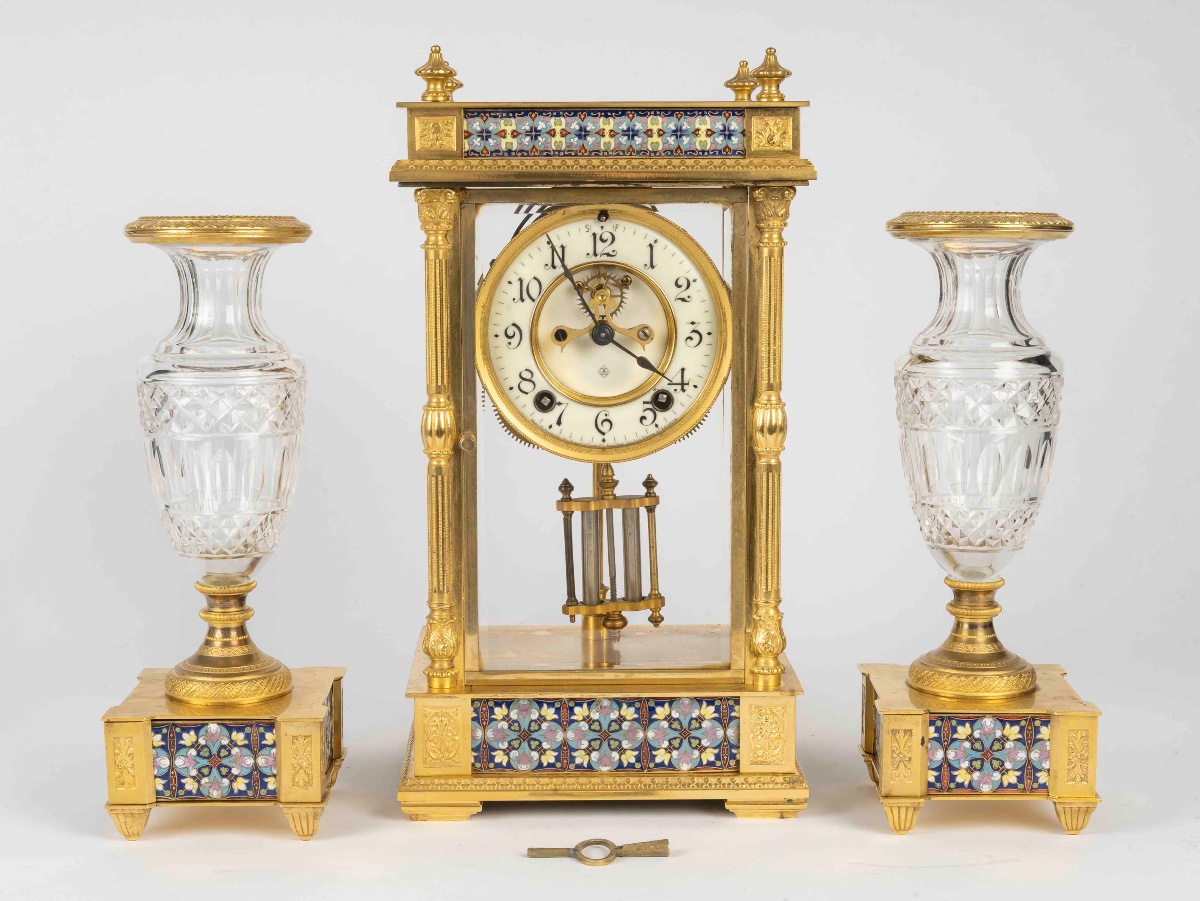 Manufacture Ansonia Clock Co., New York, États-Unis – fin du XIXe siècle