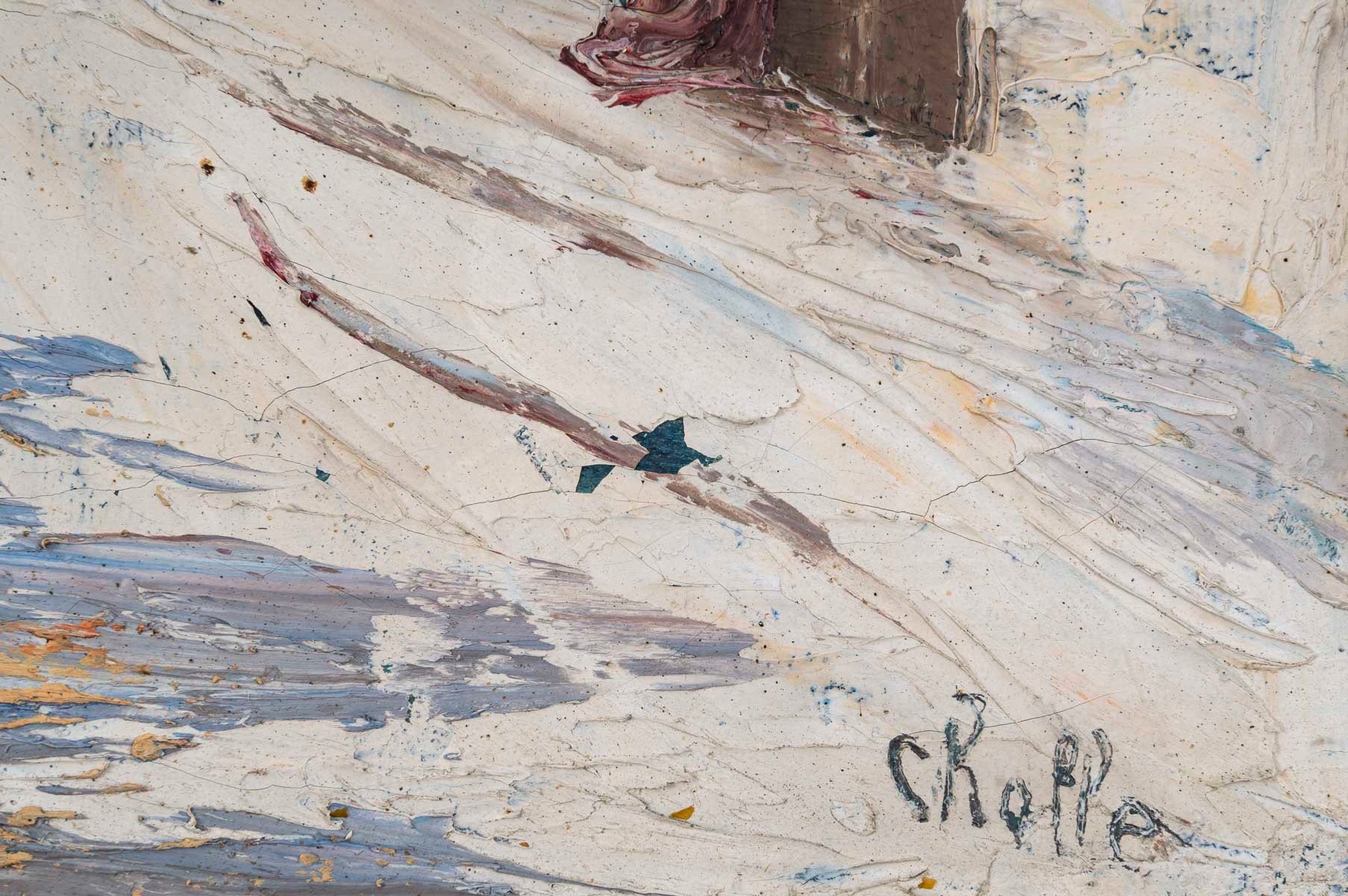 Un tableau orientaliste encadré, début du XXe siècle — 18