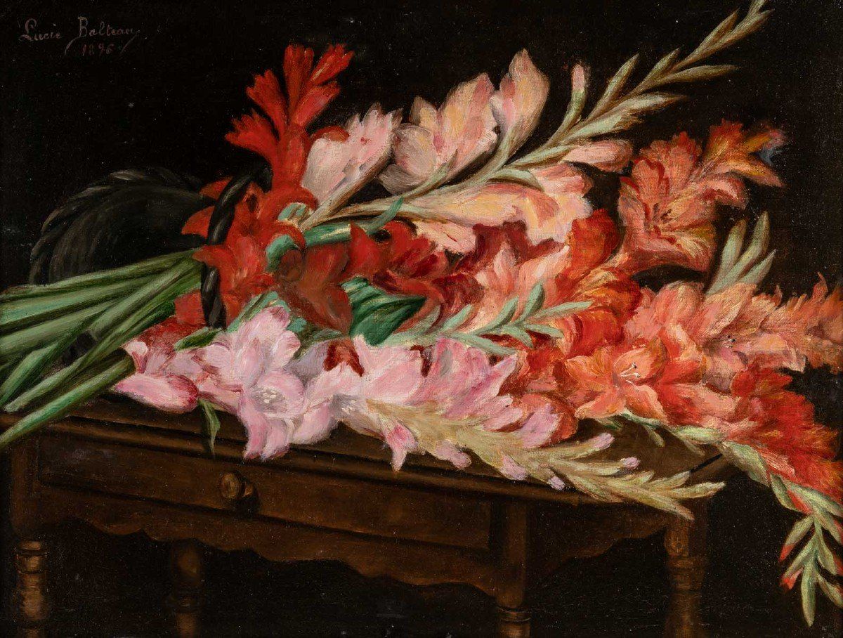Paire de tableaux fleurs XIXéme siècle — 5