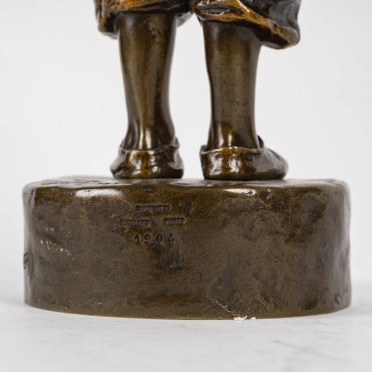 Une paire de sculptures Juan Clara en bronze A Patine Brune, fin du XIXe siècle — 9