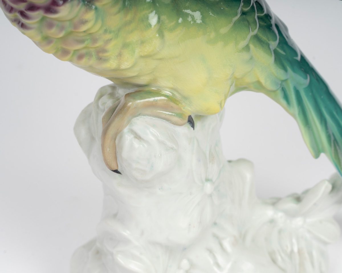 Une sculpture en porcelaine UNTER WEISS BACH, SAXE début du XXe siècle — 12