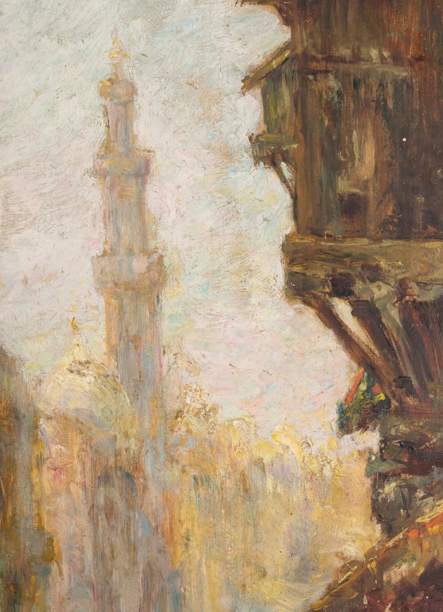 Une peinture orientaliste HSP, fin du XIXe siècle — 4