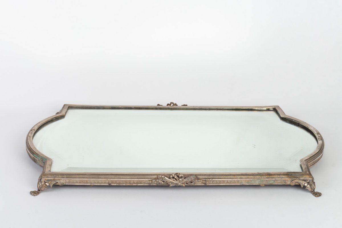Surtout de table bronze argenté — 7