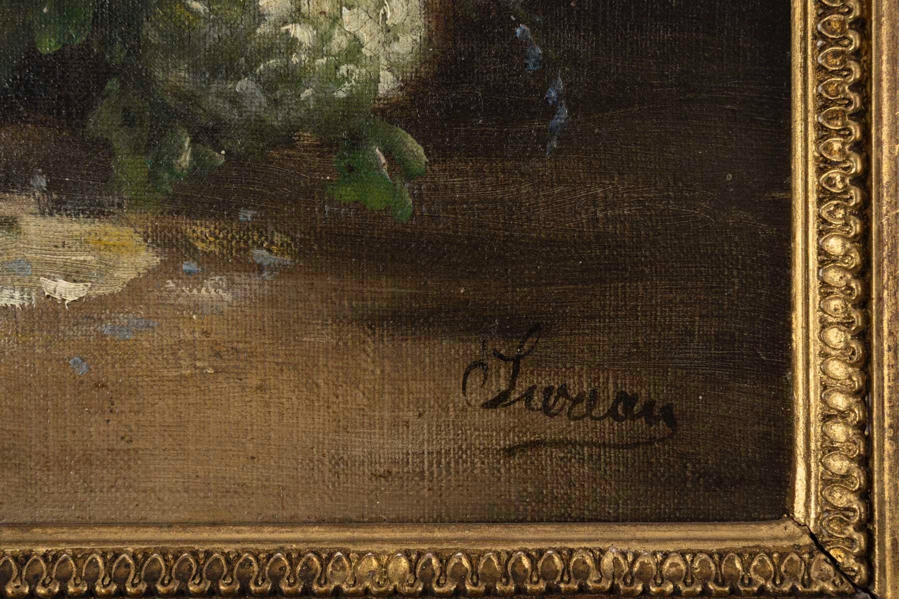 Paire de tableaux fleurs Surian — 17