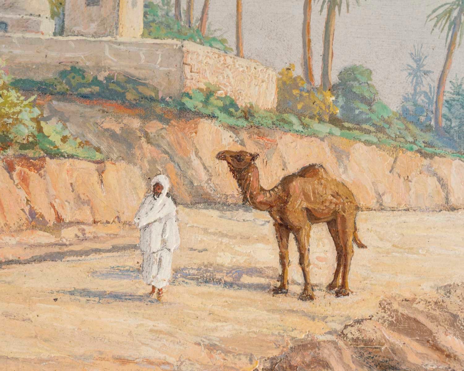 Paire de tableaux orientalistes, époque début XXè siècle — 21