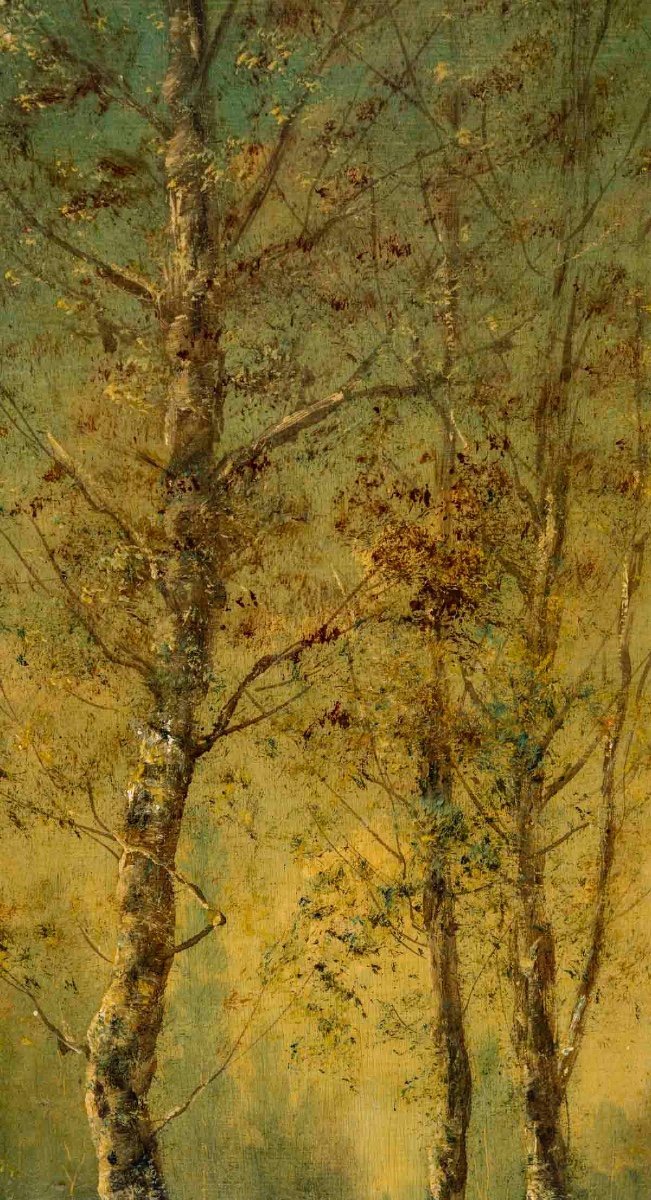 Une paire de tableaux sous-bois, fin du XIXe siècle — 8
