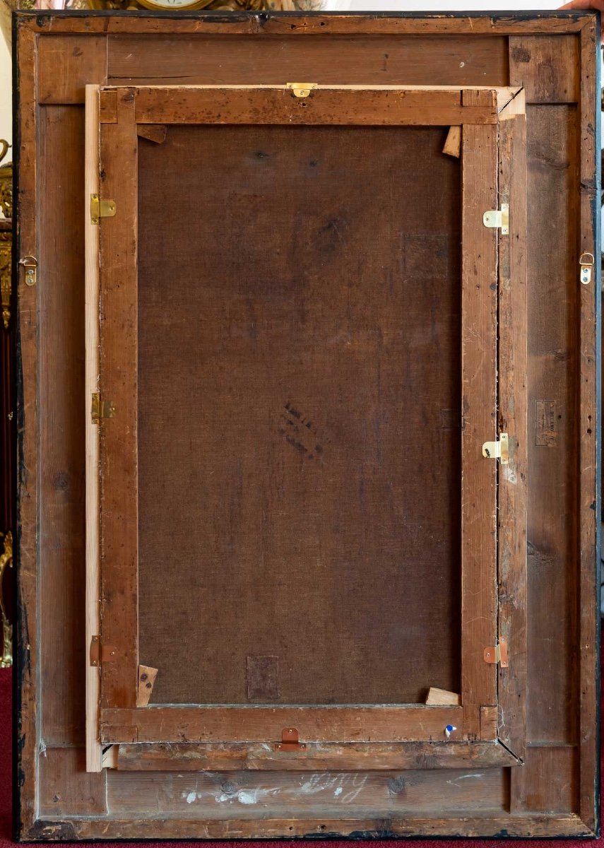 Huile sur toile Orientaliste LORENZO FERRER XIXe siècle — 11
