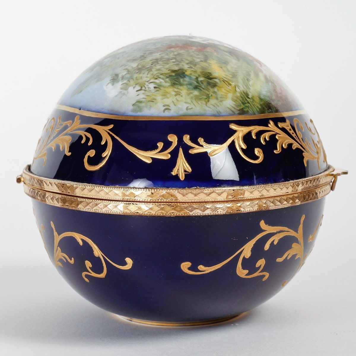 Coffret à bijoux en porcelaine de Limoges — 7