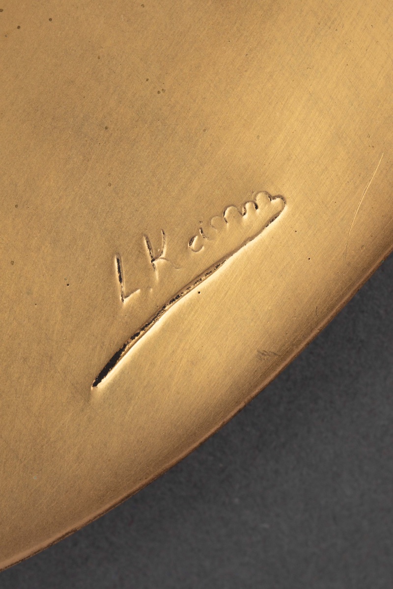 Une coupe Vide-poche en bronze doré, début du XXe siècle — 7