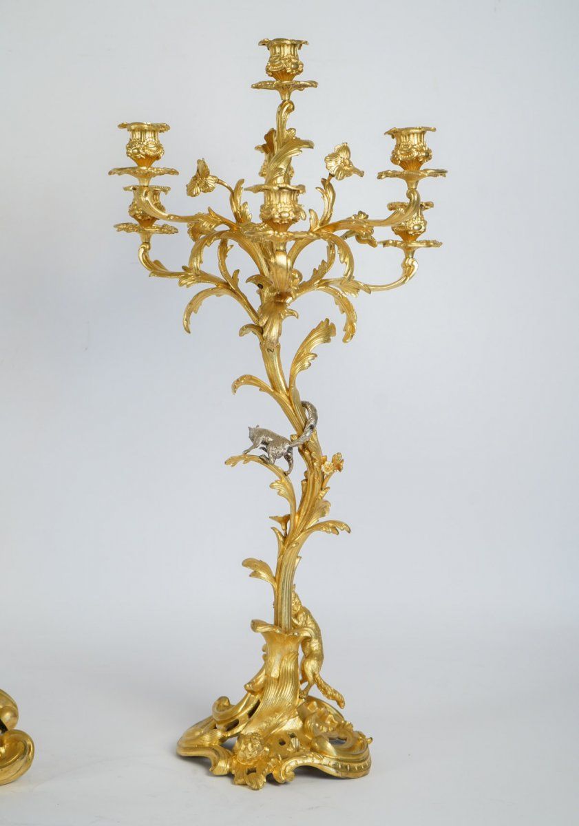 Garniture de Cheminée d'Après de la Fontaine — 4