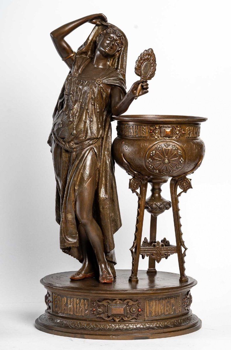Paire de sculptures Orientalistes signés Louis Hottot — 9