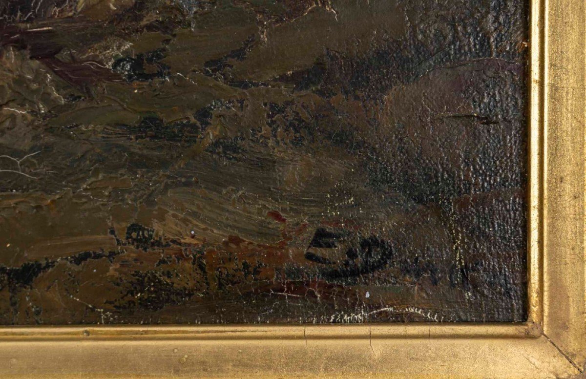 Une paire de tableaux sous-bois, fin du XIXe siècle — 5