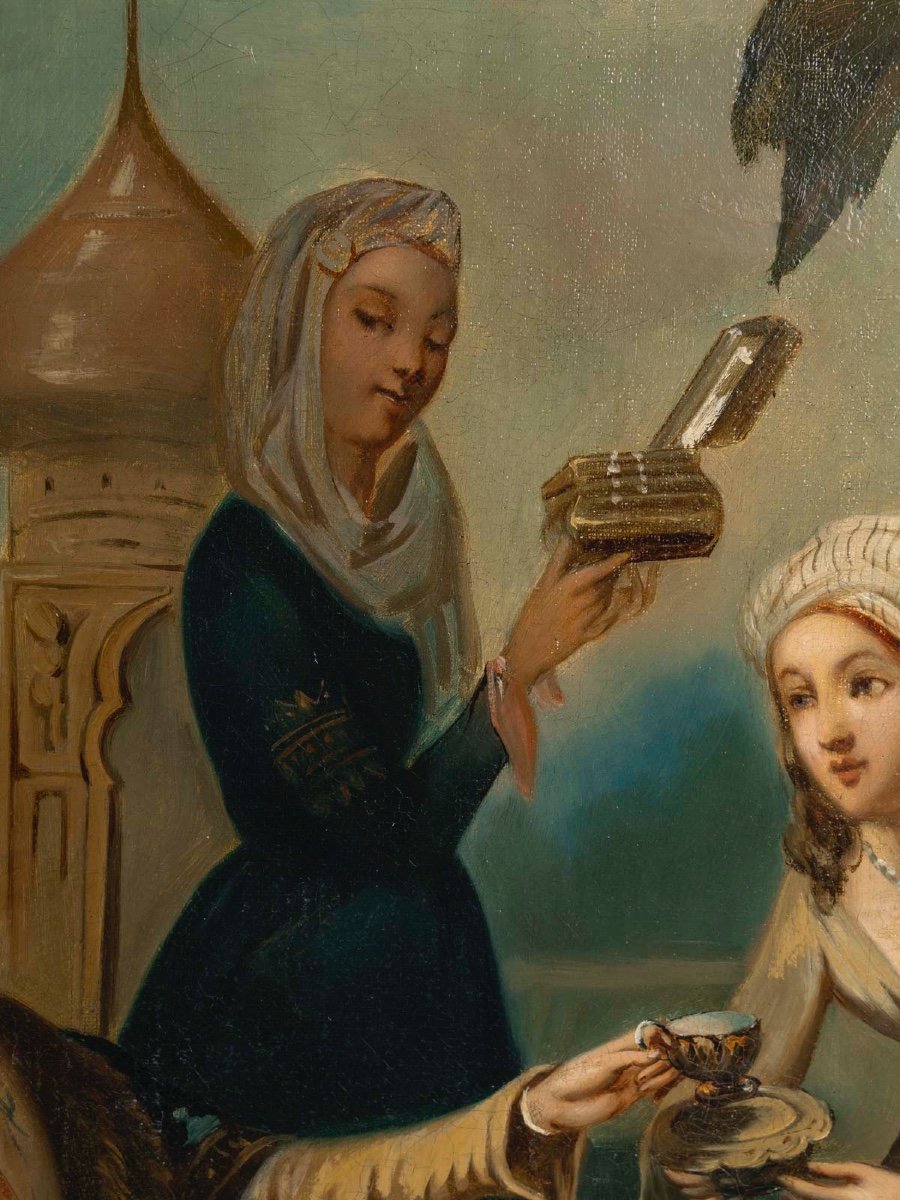 Une paire de tableaux orientalistes, Godfrinoy — 7