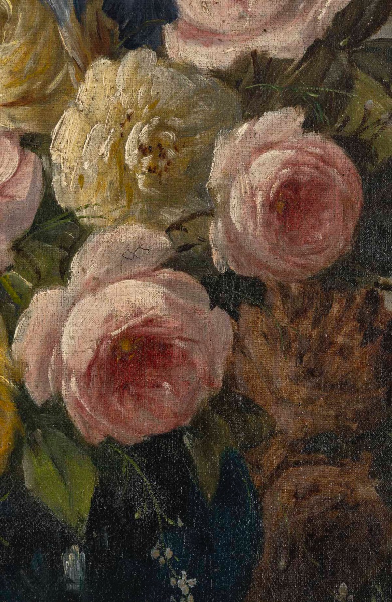 Paire de tableaux fleurs Surian — 7