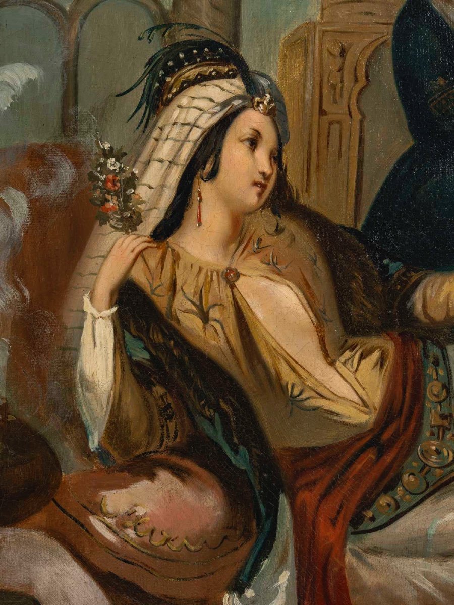 Une paire de tableaux orientalistes, Godfrinoy — 8