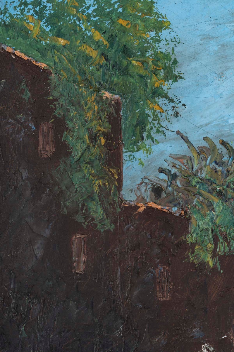 Un tableau orientaliste encadré, début du XXe siècle — 5