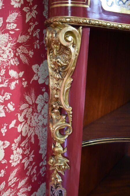 Paire d'Encoignures en marqueterie Boulle fin du XIXe siècle — 6
