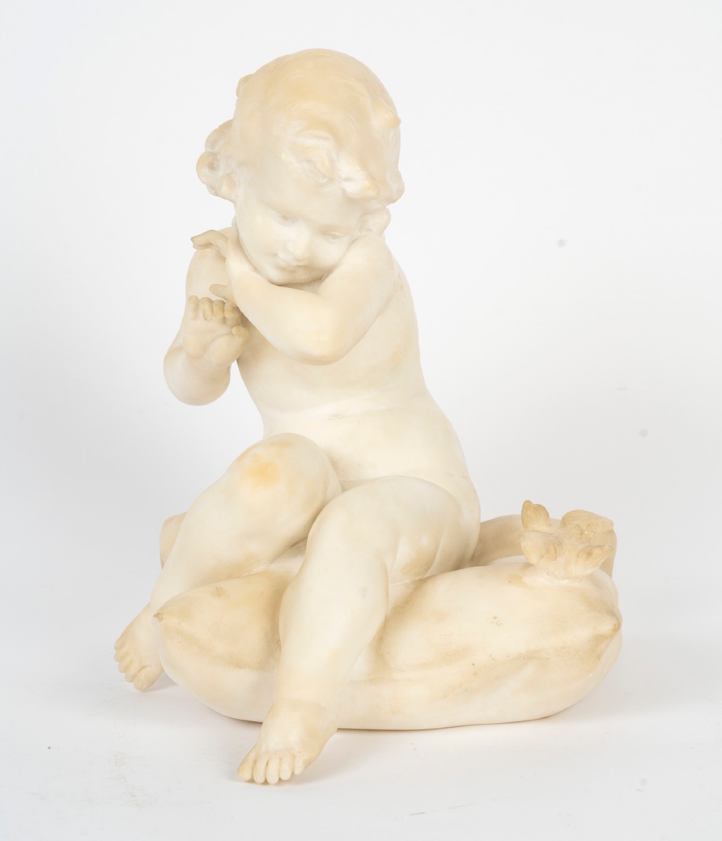 Sculpture en marbre GORY, début du XXe siècle — 13