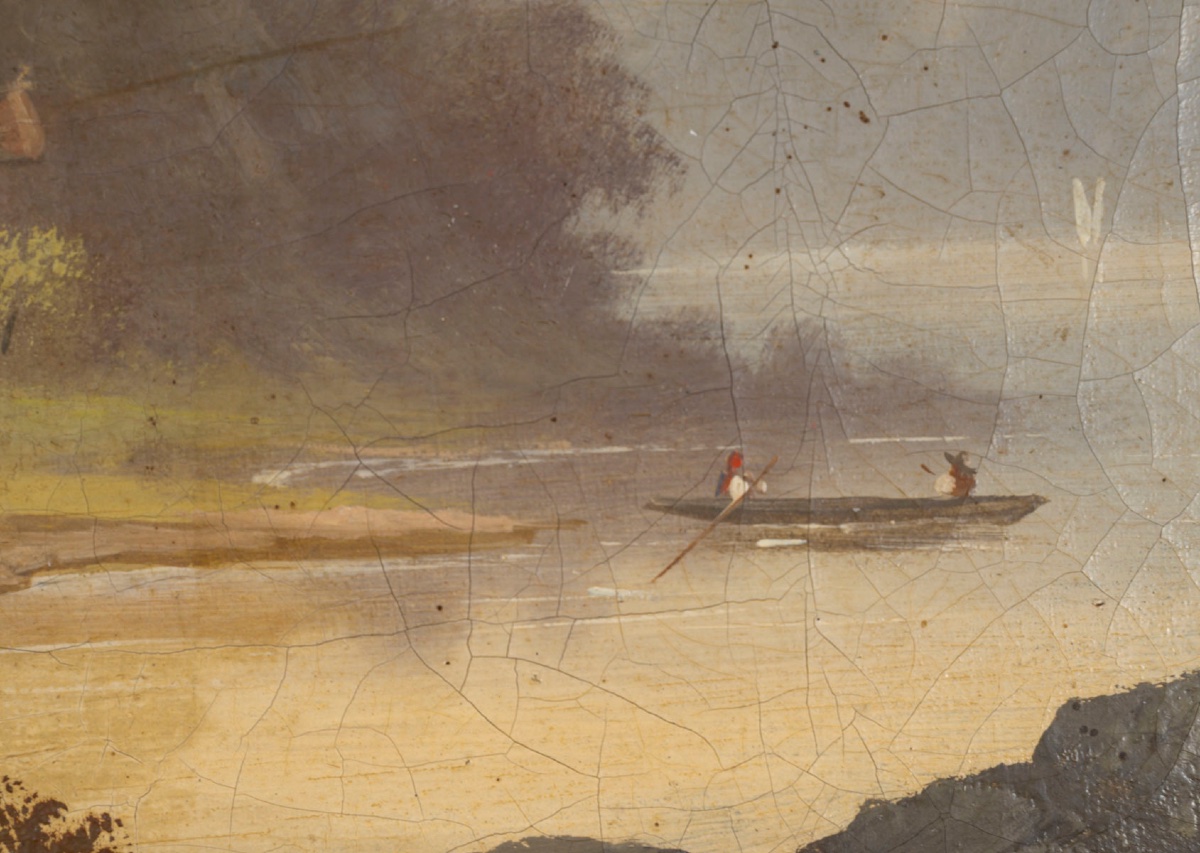 Un paysage de forêt, Josefine Griefenburg, XIXe siècle — 9