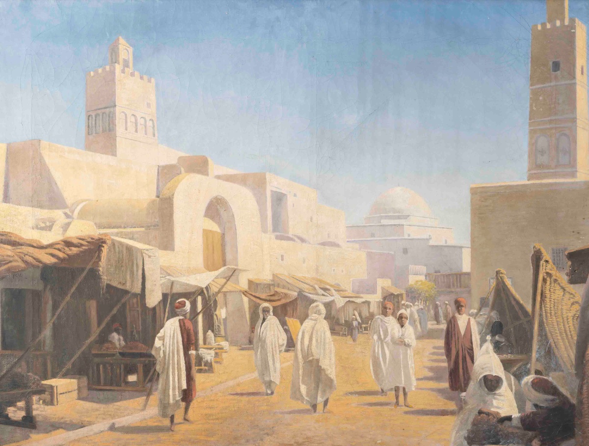 Un tableau orientaliste, le Kairouan, 1900 — 2