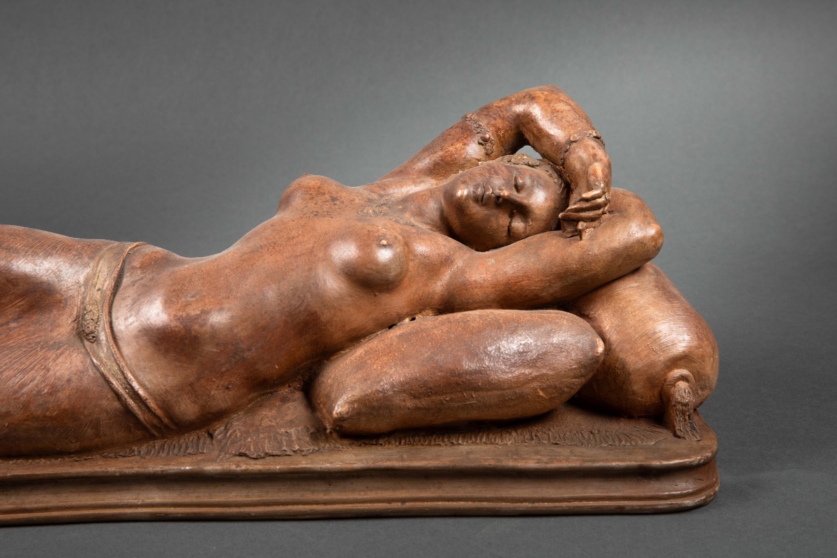 Une sculpture Orientaliste en Terre Cuite, fin du XIXe siècle — 9