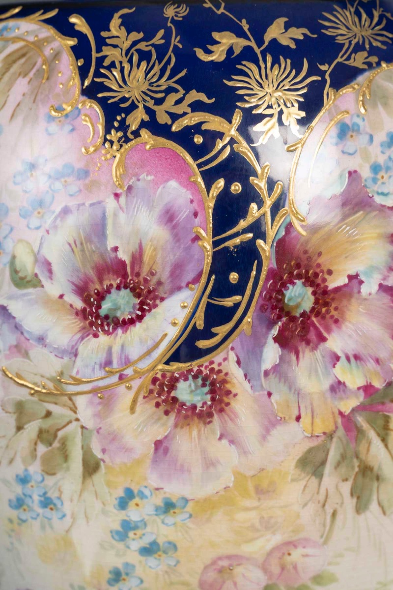 Une paire de vases en porcelaine Allemagne, début du XXe siècle — 8