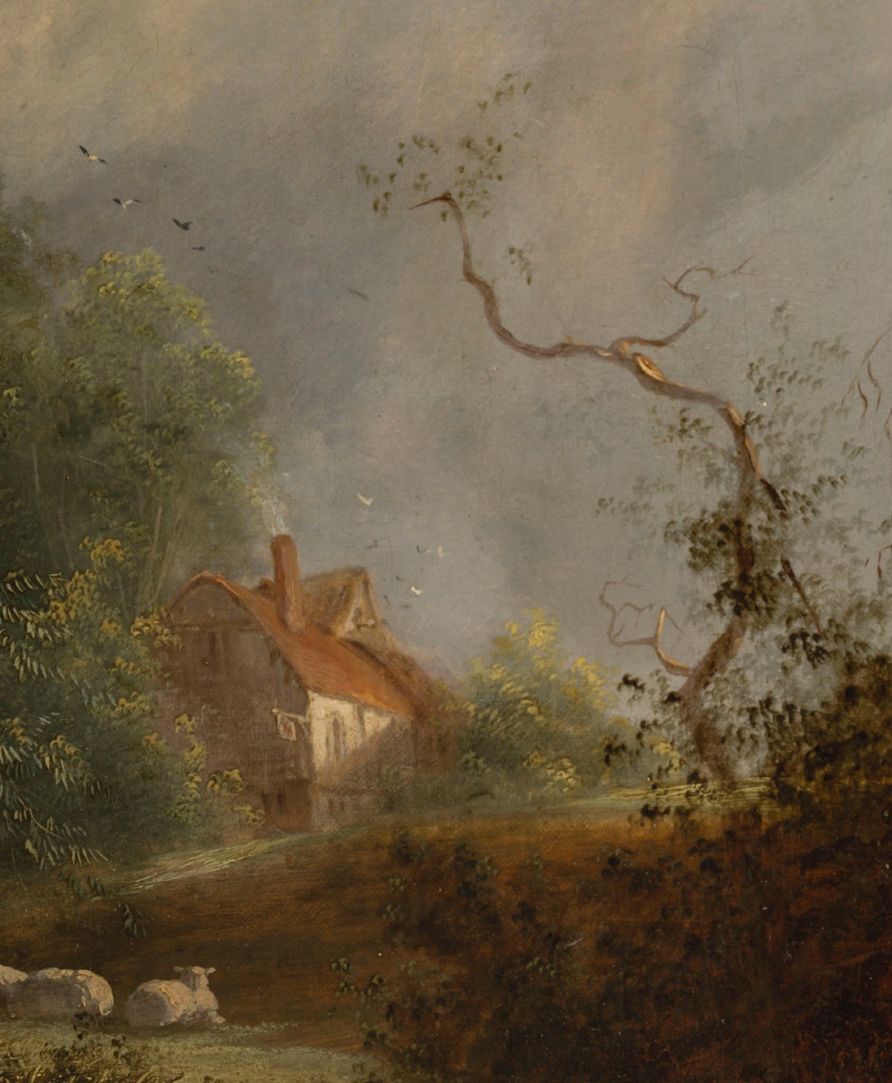 École flamande une paire de tableaux huile sur toile, XIXe siècle — 9