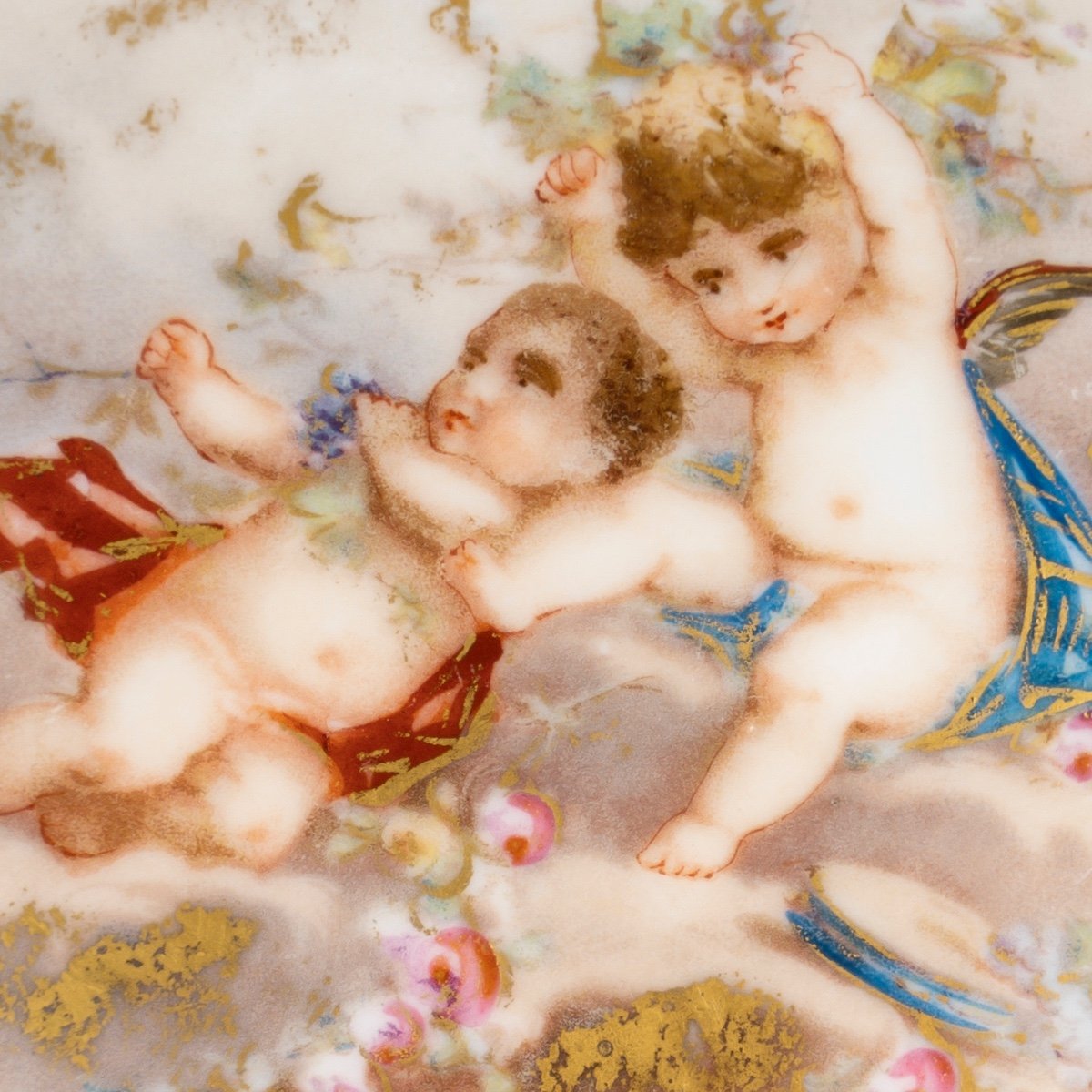 Un coupe en bronze doré et émail cloisonné, fin du XIXe siècle — 5