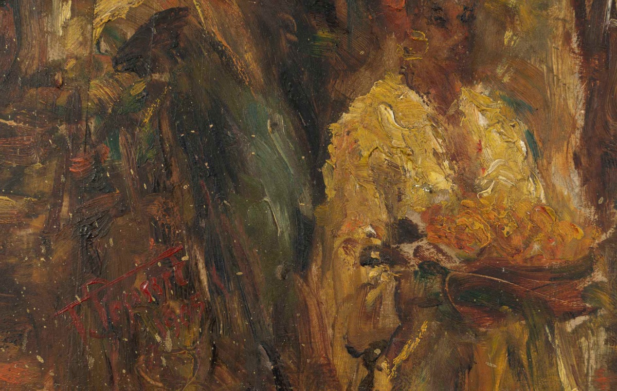 Une peinture orientaliste HSP, fin du XIXe siècle — 10