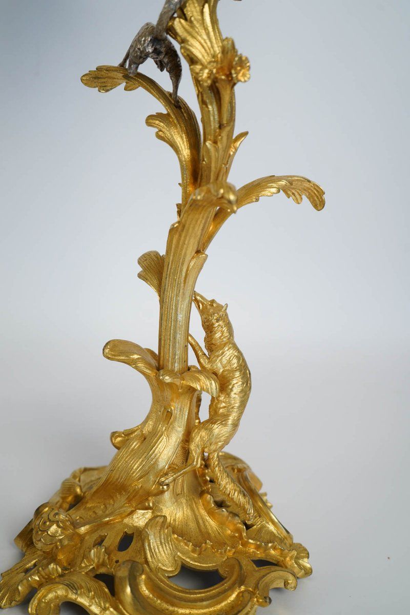 Garniture de Cheminée d'Après de la Fontaine — 13
