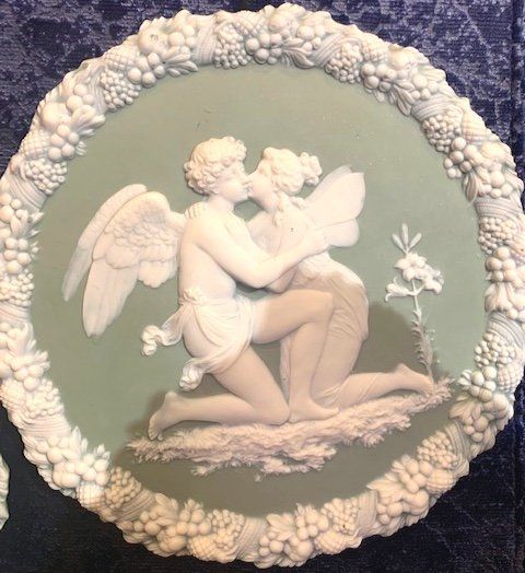 Paire de Plaques Wedgwood époque Napoléon III — 4