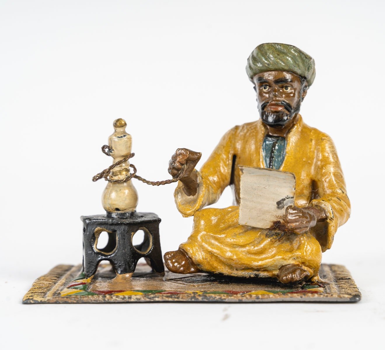 Sculpture Orientaliste en Régule polychrome XXe siècle — 3