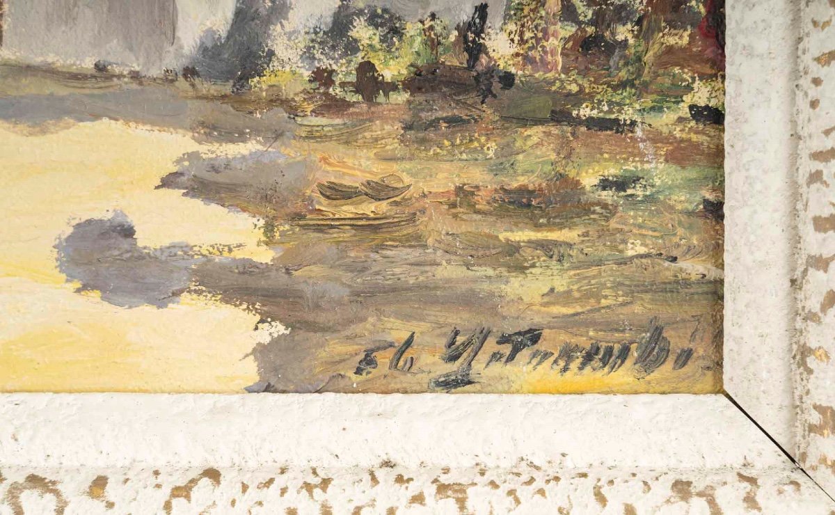 Tableau Orientaliste Hst, début du XXe siècle — 9